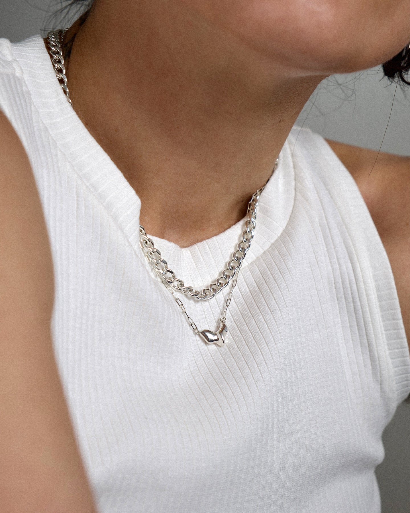 Chunky Curb Chain Necklace