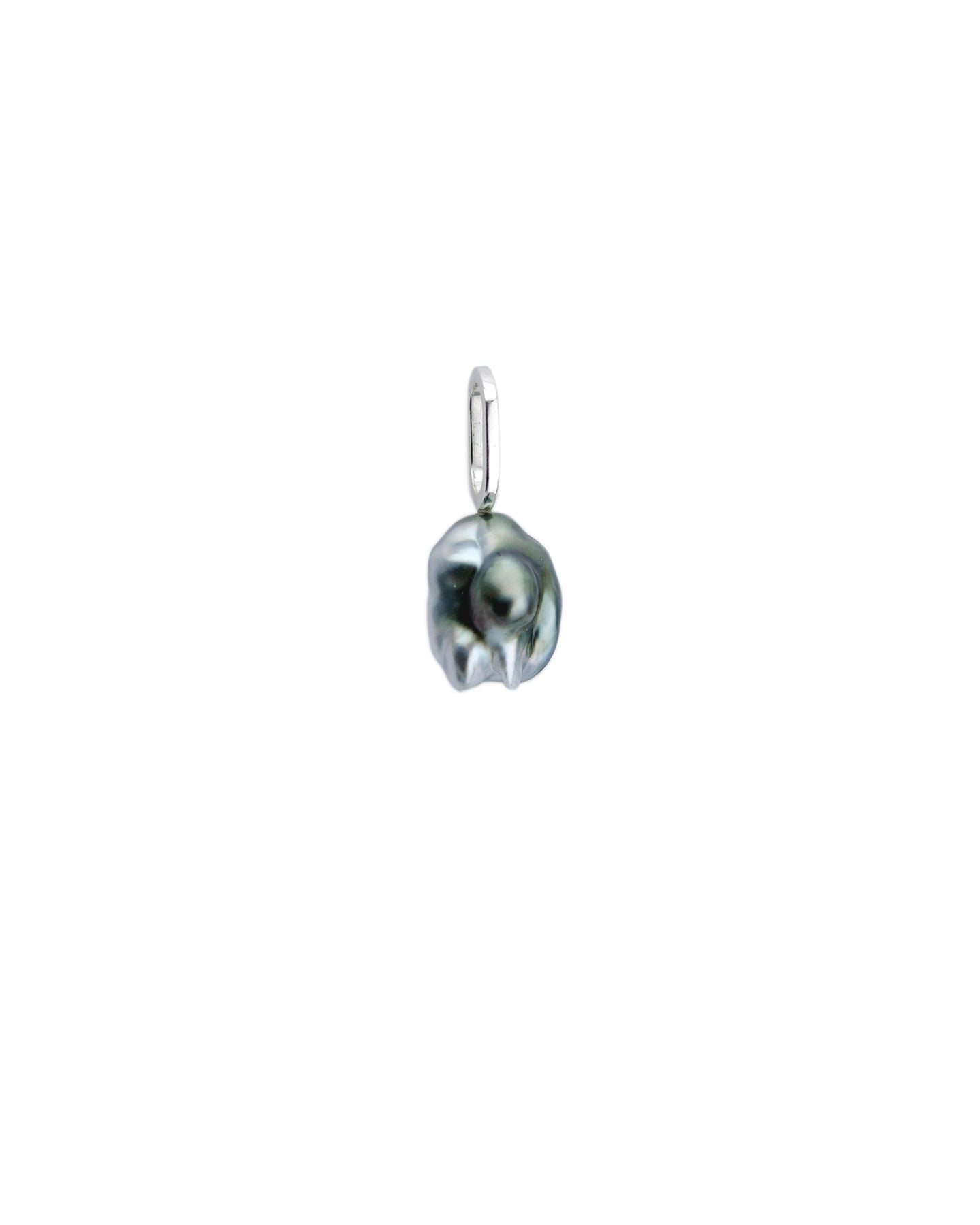 Tahiti Keshi Pearl Pendant Style. 1
