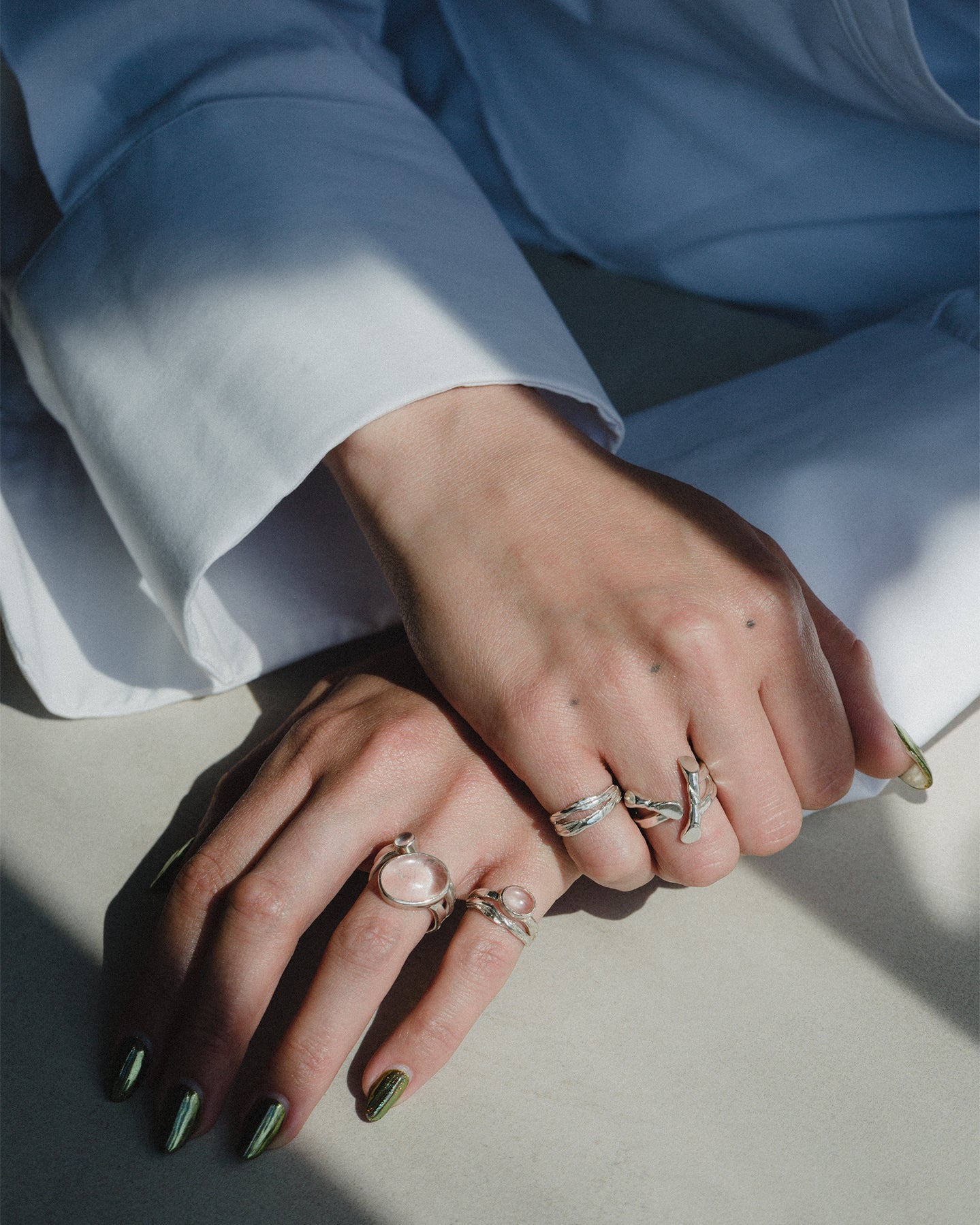 Eroded Elements Ring